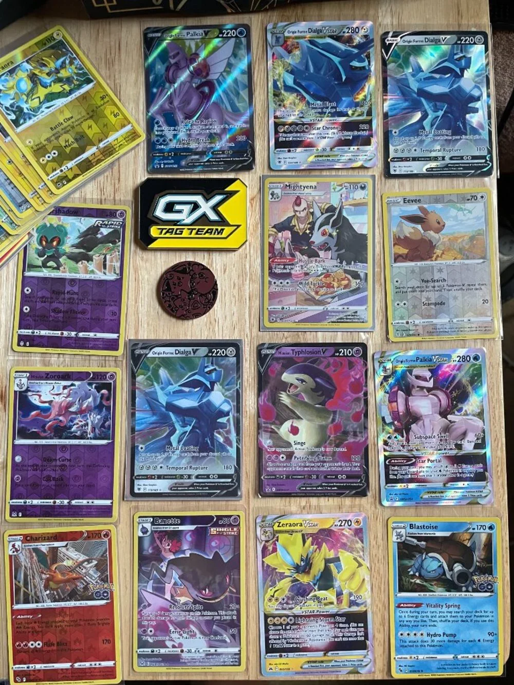 Pokémon Sword & Shield 79 Card Lot + 2 Boxes + 2 Silver Tempest Booster Packs